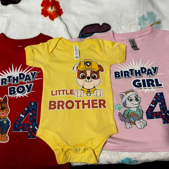 PAW PATROL 3-6 month onesie - Picture 3 of 3